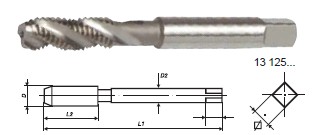 UN機用盲孔絲錐